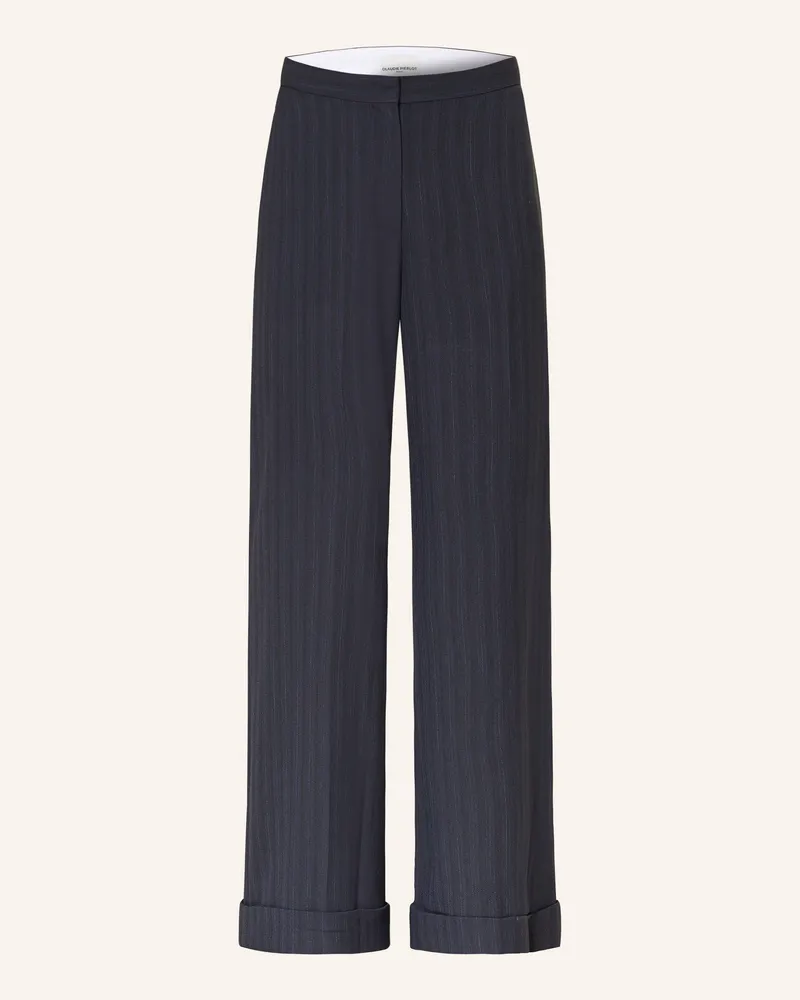 Claudie Pierlot Marlenehose blau Dunkelblau
