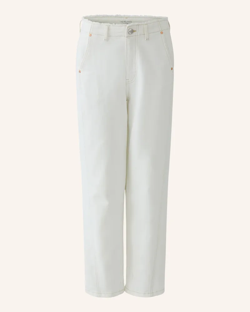 Oui  Jeans weiss Weiss