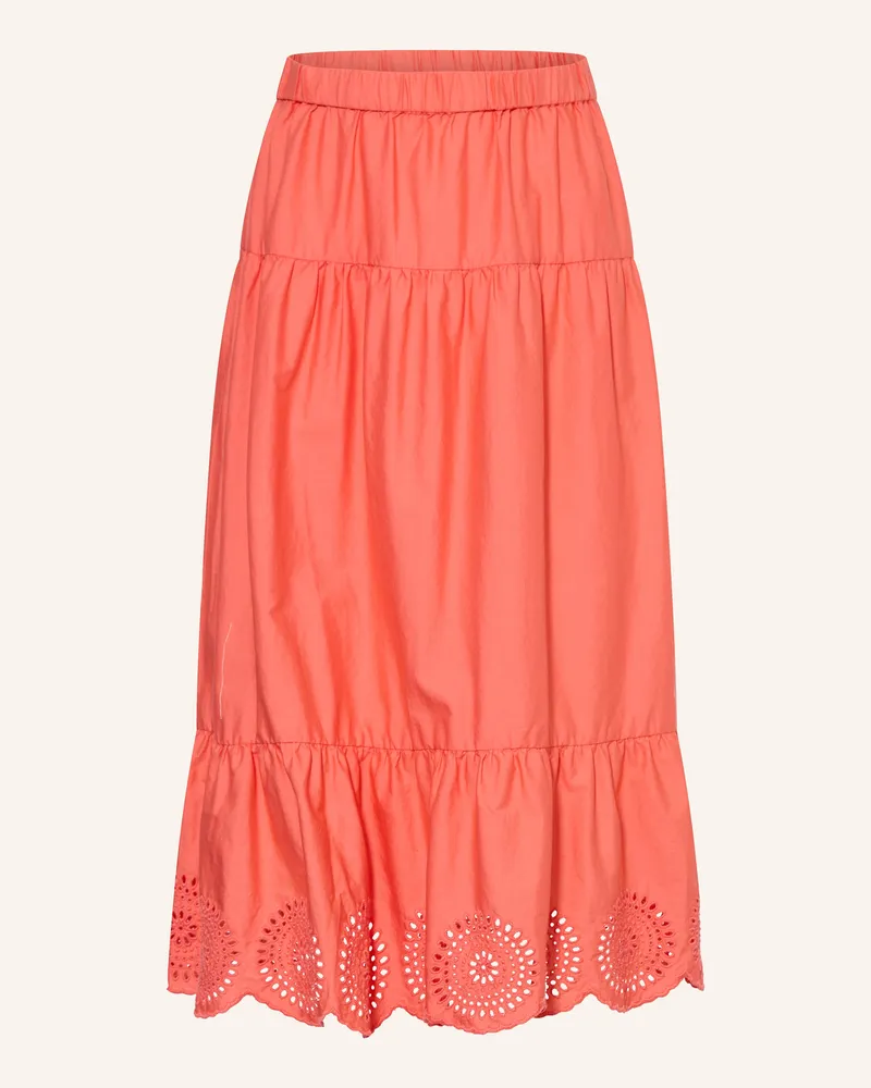 Garcia Jeanswear Rock Mit Lochspitze rot Hellrot