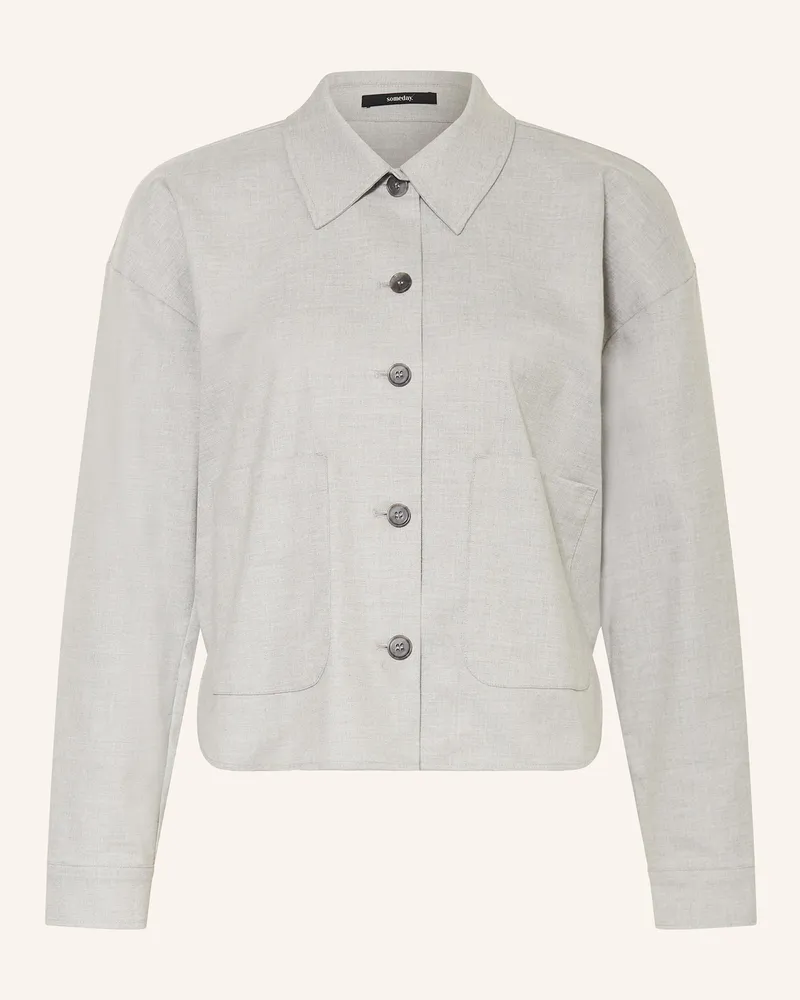 someday. Hemdbluse Zaari grau Hellgrau