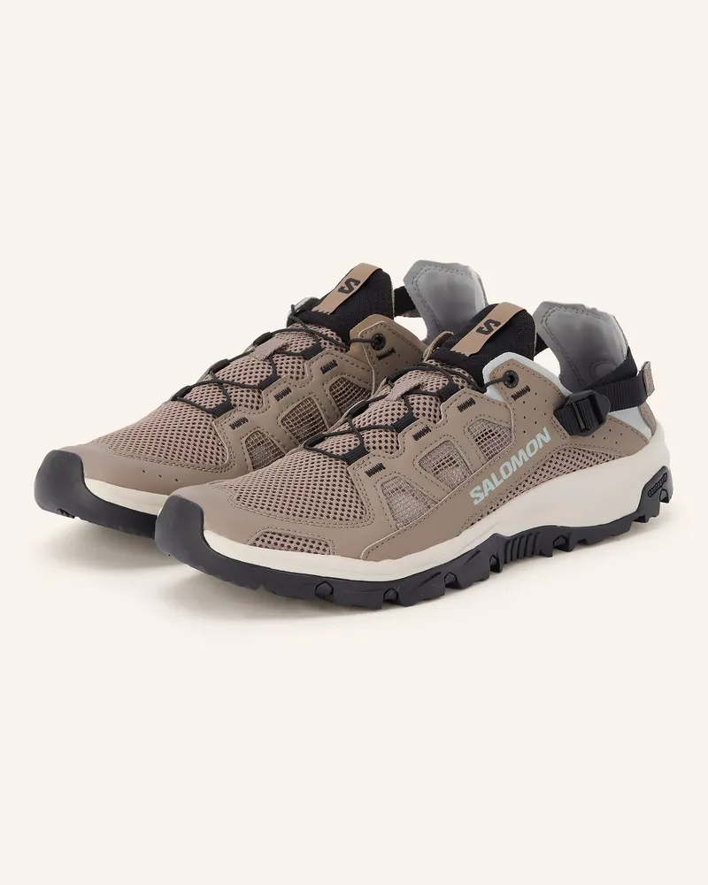 Salomon Wanderschuhe Techamphibian braun Taupe