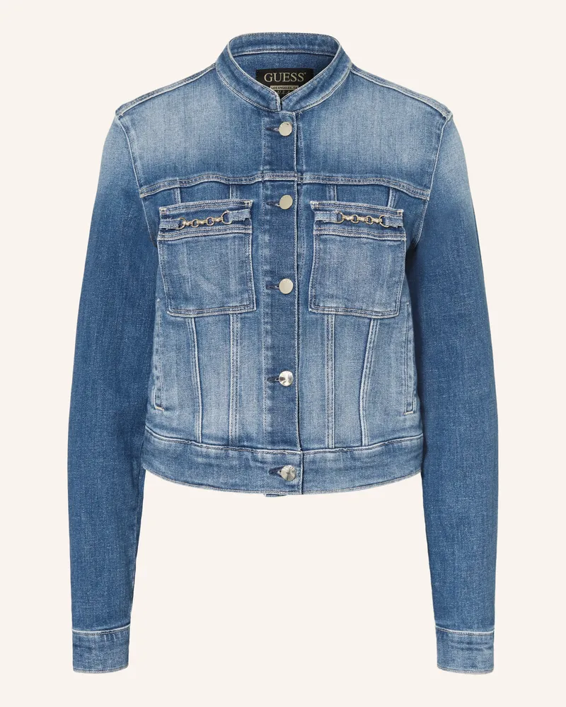 Guess Jeansjacke Ivy blau Twns