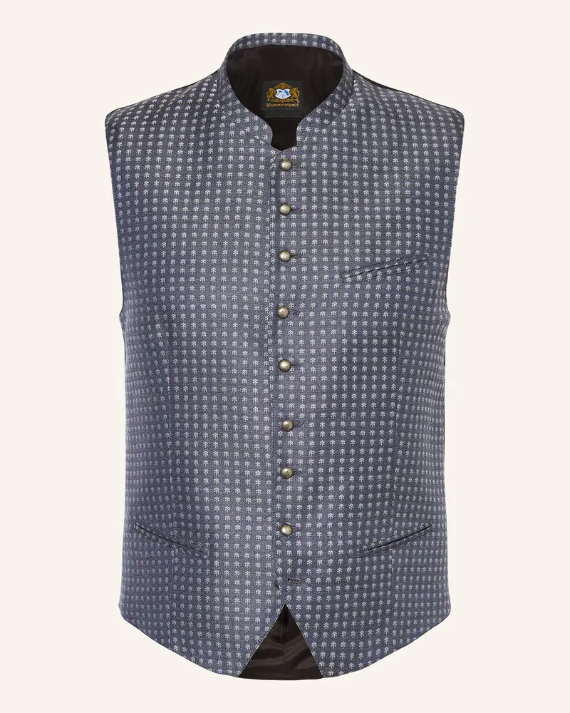 Hammerschmid Trachtenweste Enrico Slim Fit blau Blau