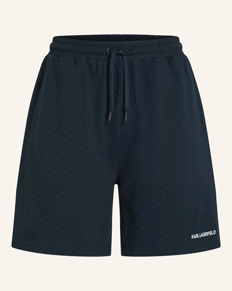 Karl Lagerfeld Badeshorts blau Dunkelblau