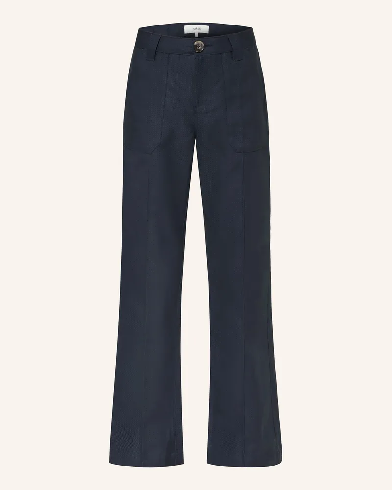 ba&sh Marlenehose Leev blau Dunkelblau