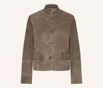 Trachten-Lederjacke L'opéra braun