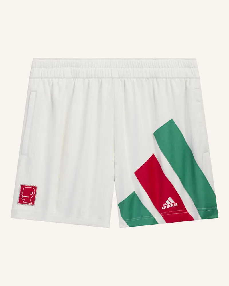 adidas Brain Dead Disney Fussballshorts weiss Weiss