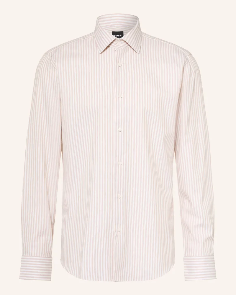 HUGO BOSS Hemd Joe Regular Fit beige Beige