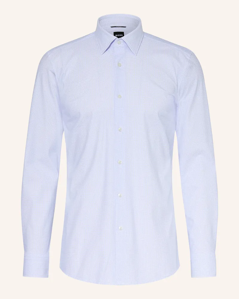 HUGO BOSS Hemd HANK Slim Fit Blau