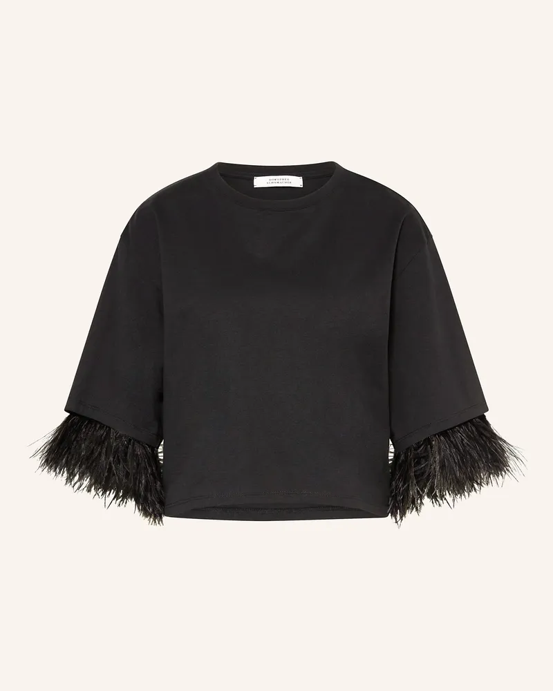Dorothee Schumacher Shirt FEMININE FAVORITES mit 3/4-Arm Schwarz