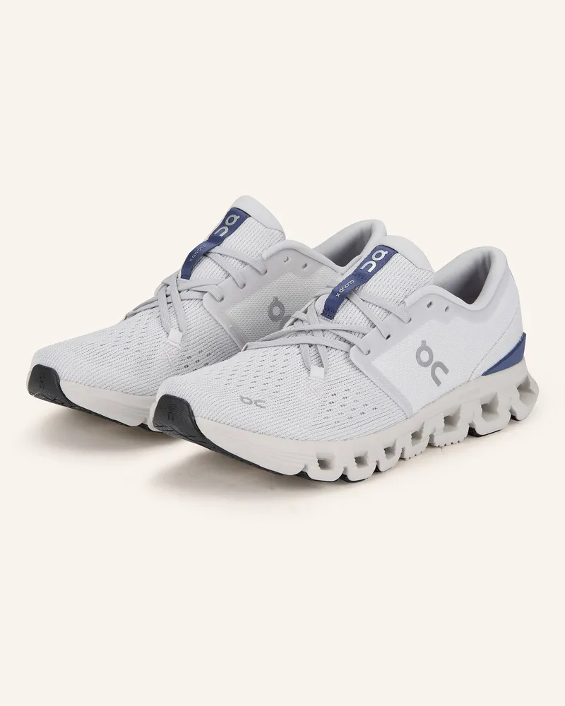 ON Fitnessschuhe CLOUD X4 Hellgrau