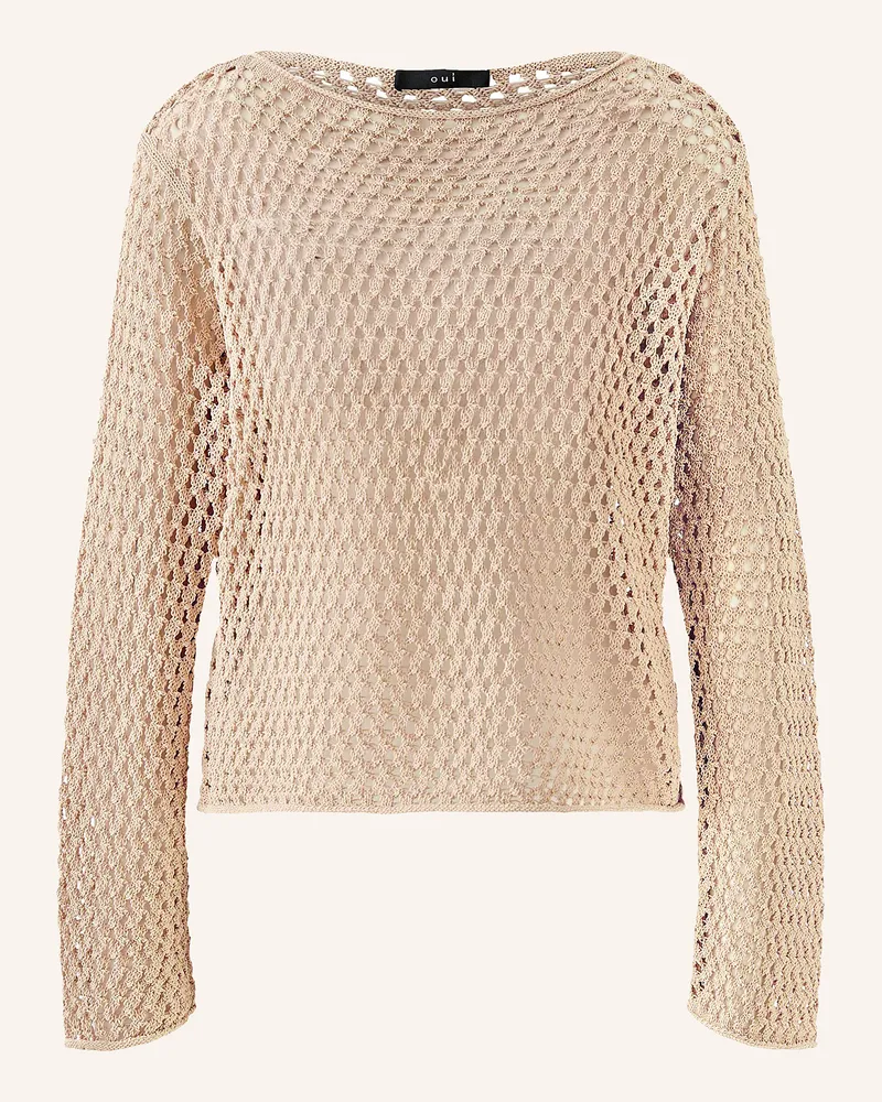 Oui  Pullover Beige