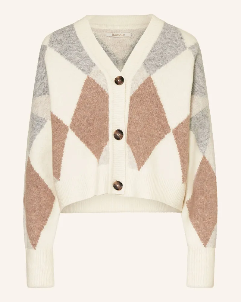 Barbour Strickjacke SILVIA Creme