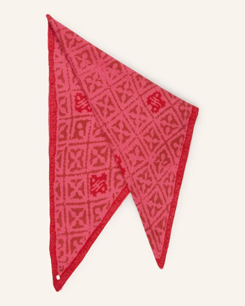 Friendly Hunting Dreieckstuch EYES OF MARRAKESH aus Cashmere Pink