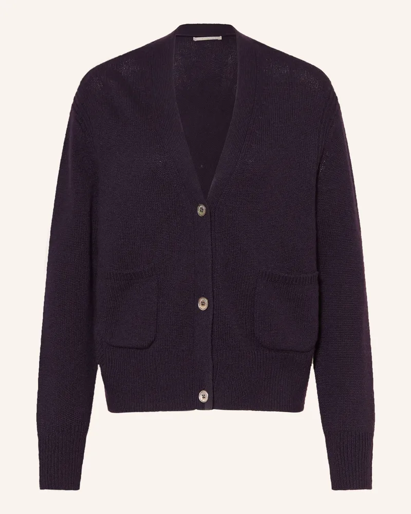 (THE MERCER) N.Y. Strickjacke Aus Cashmere lila Dunkellila