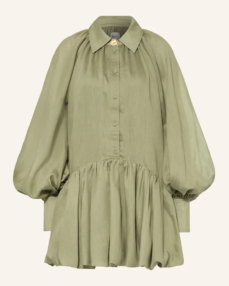 Aje. Hemdblusenkleid Mietta gruen Grün