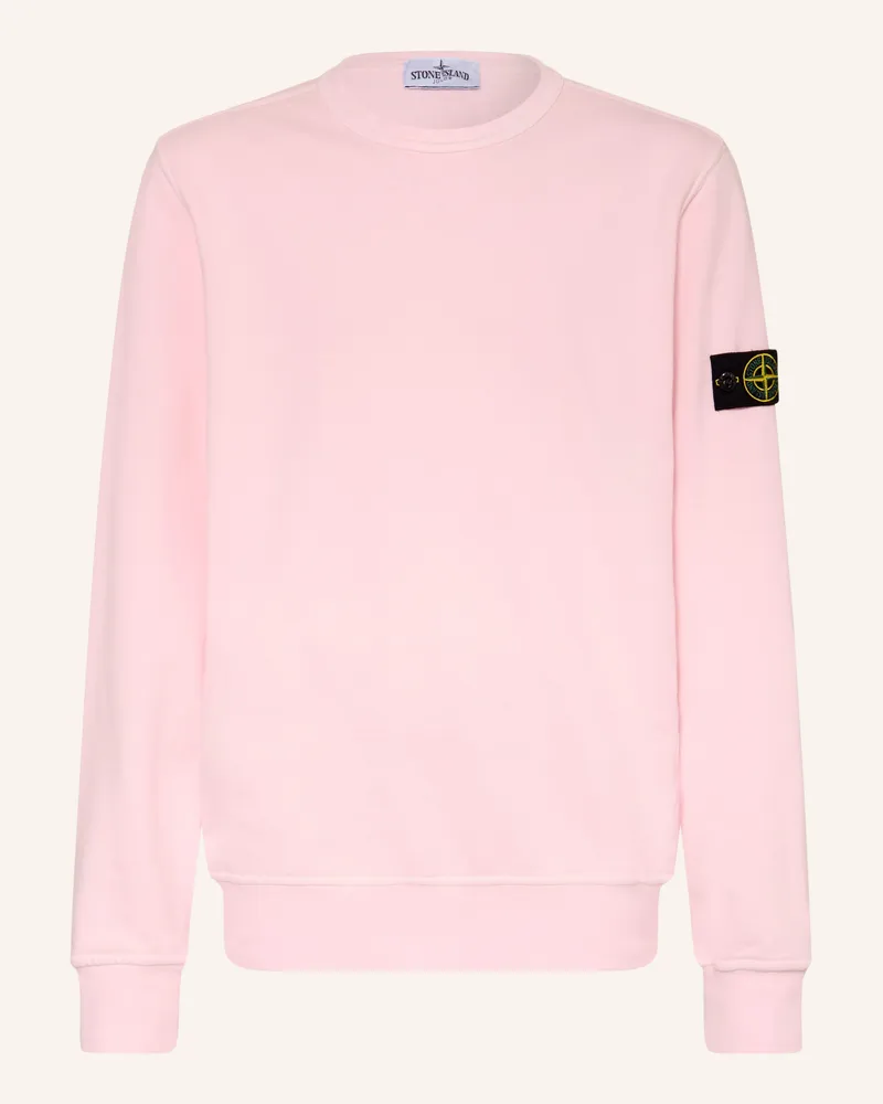 Stone Island Sweatshirt rosa Hellrosa