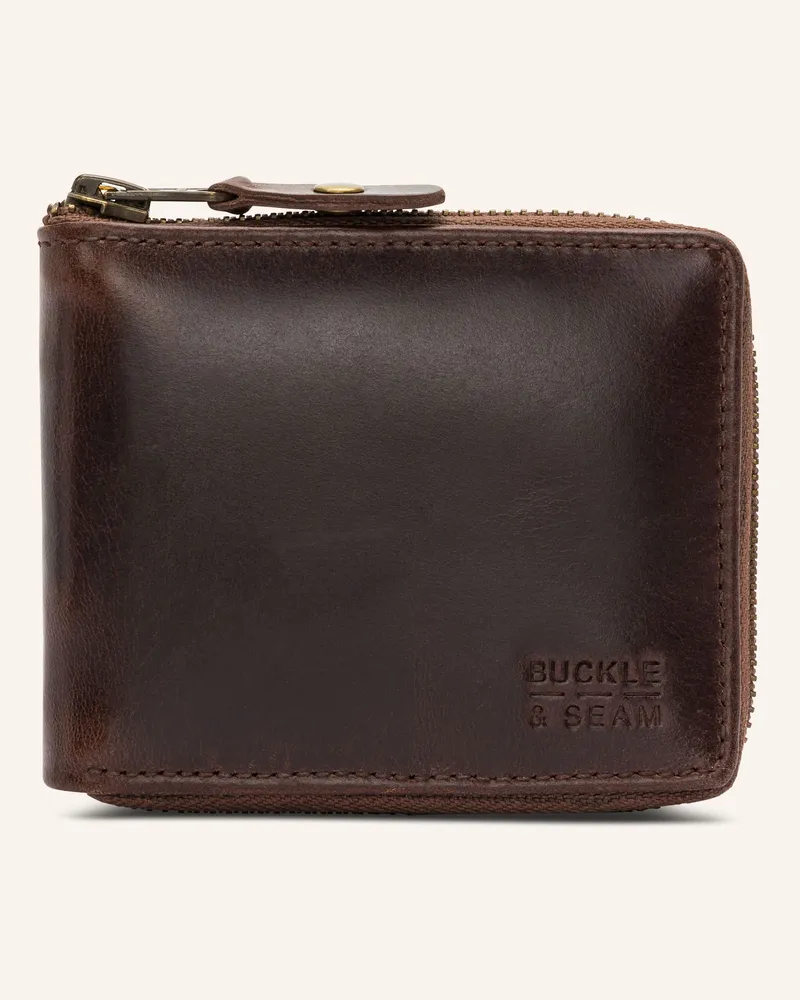 Buckle & Seam Geldbörse GRIND Braun