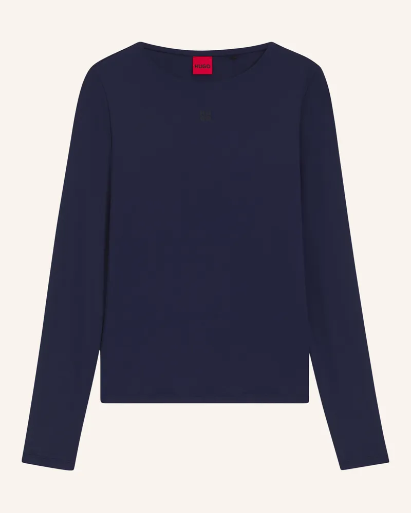 HUGO BOSS Longsleeve Dasiia blau Blau