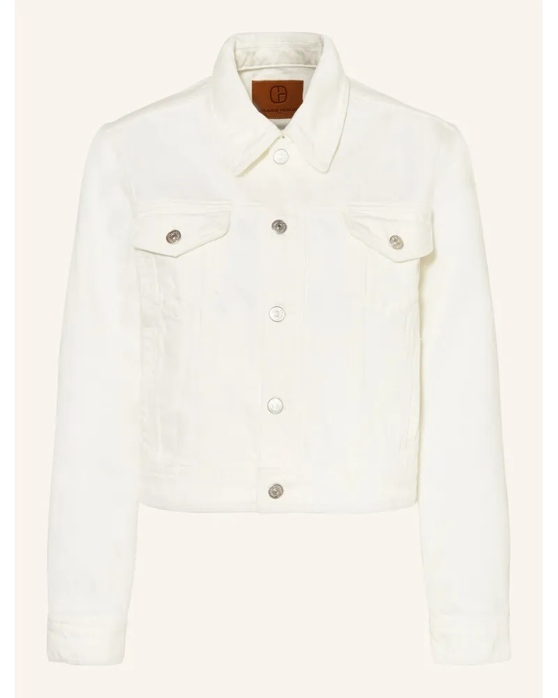 Claudie Pierlot Jeansjacke Weiss