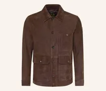 Lederjacke Trail beige