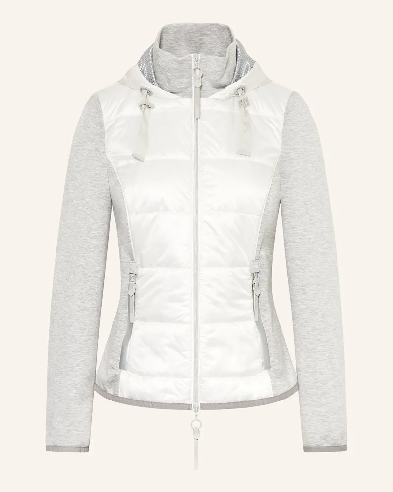 Gil Bret Funktionsjacke Im Materialmix weiss Weiss