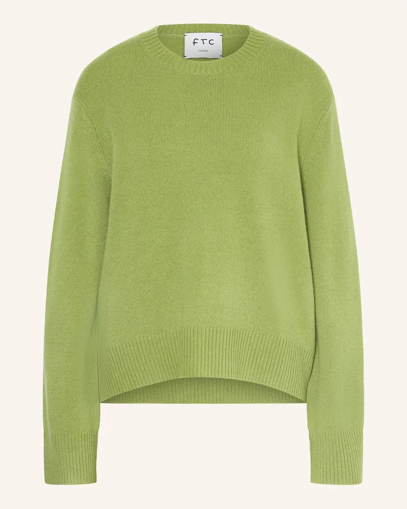 FTC Cashmere Cashmere-Pullover Hellgrün