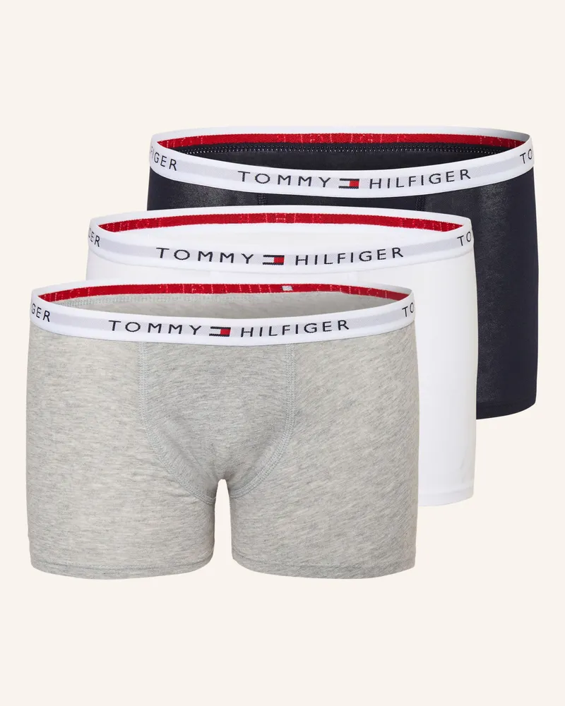 Tommy Hilfiger 3er-Pack Boxershorts grau Hellgrau