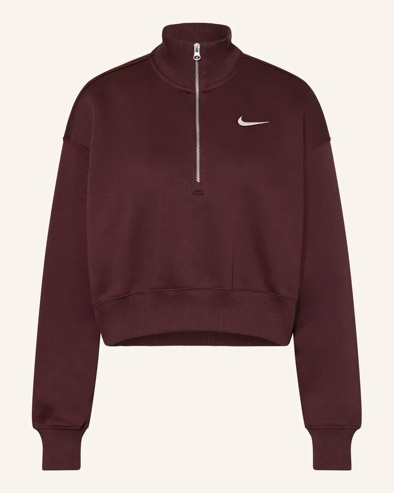 Nike Sweat-Troyer Sportswear Phoenix rot Dunkelrot
