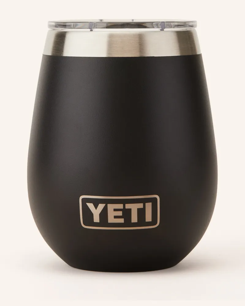 Yeti Thermo-Weinbecher RAMBLER Schwarz