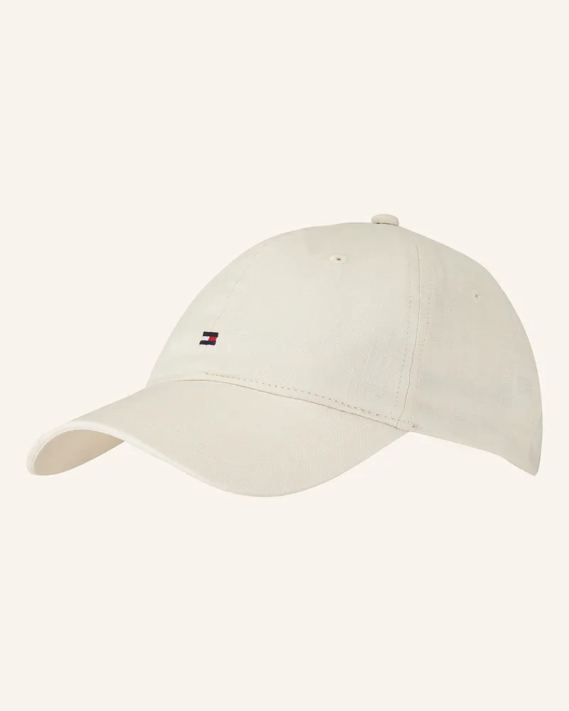 Tommy Hilfiger Leinen-Cap Ecru