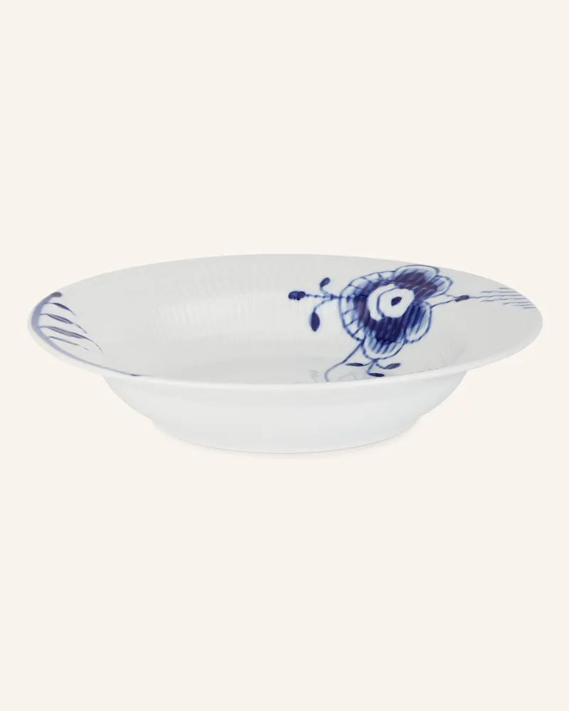 Royal Copenhagen Suppenteller BLUE FLUTED MEGA Weiss