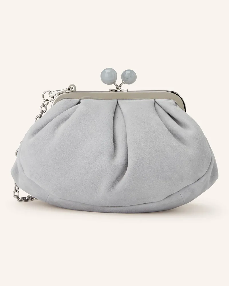 Max Mara Clutch VALOIS Blaugrau