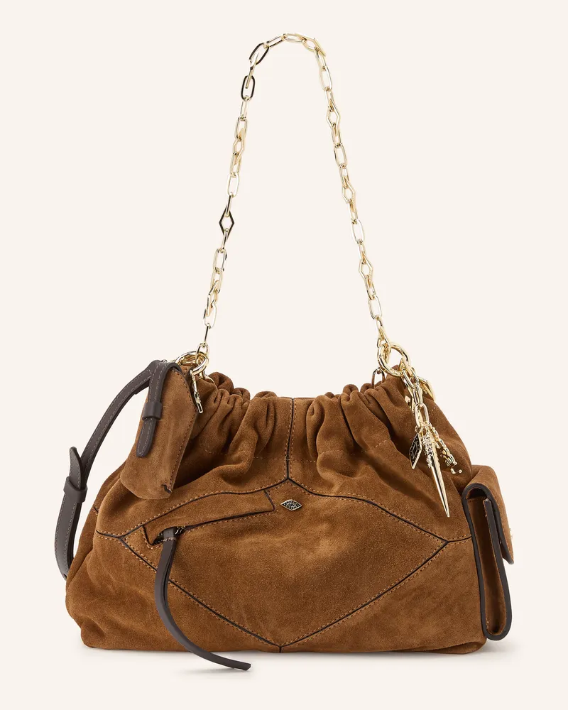 ba&sh Beuteltasche June Mini braun Braun