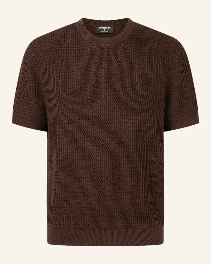 Strellson Strickshirt Vadim braun Dunkelbraun