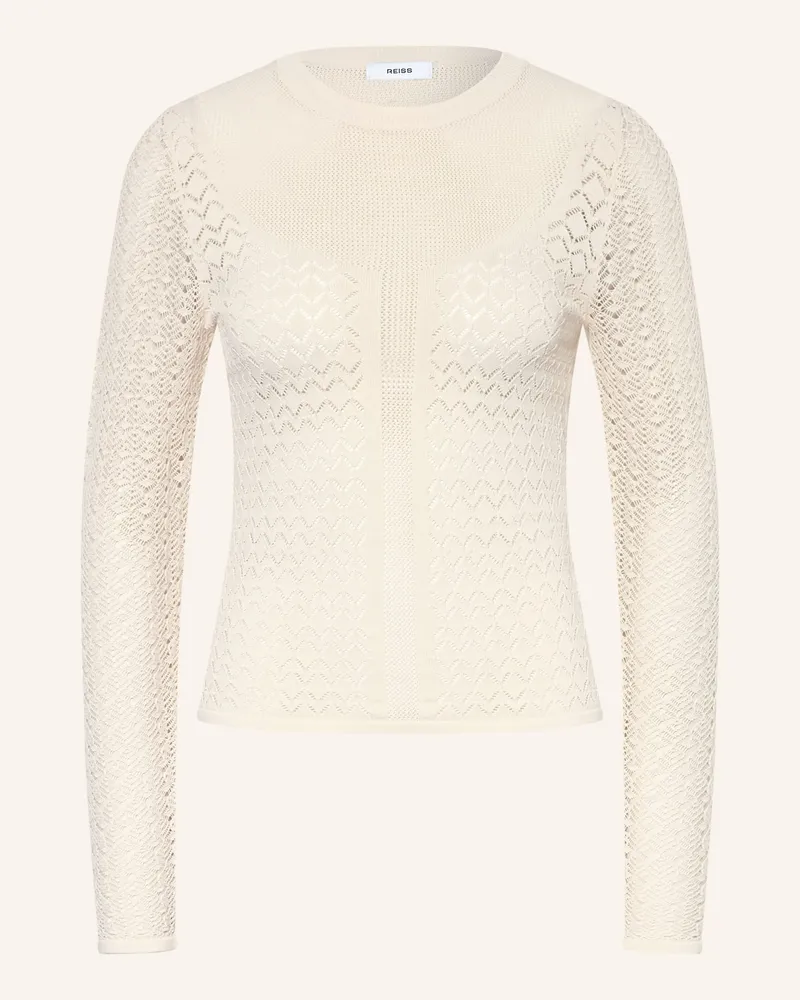 Reiss Pullover Bella weiss Creme