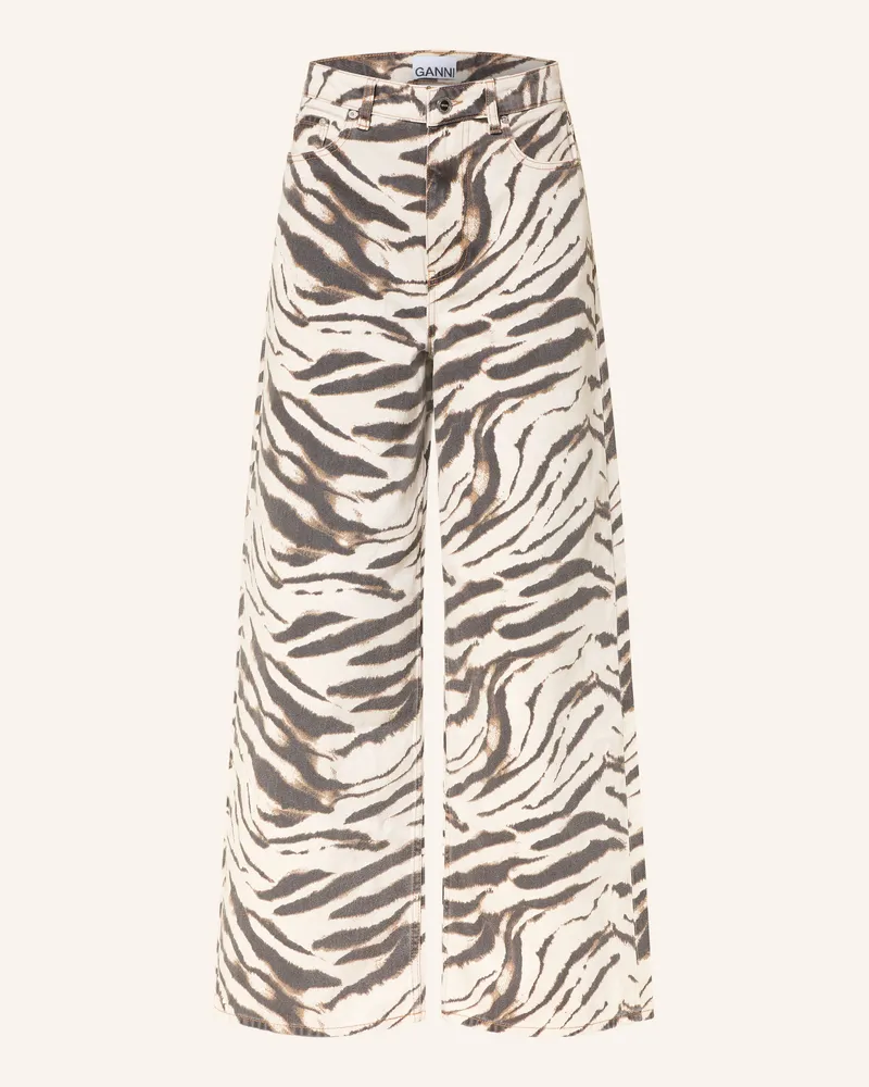 Ganni Wide Leg Jeans Lari beige 135