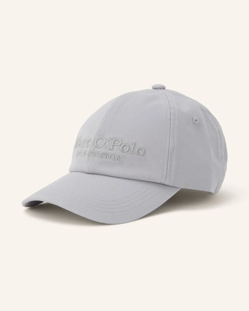 Marc O'Polo Cap grau Hellblau