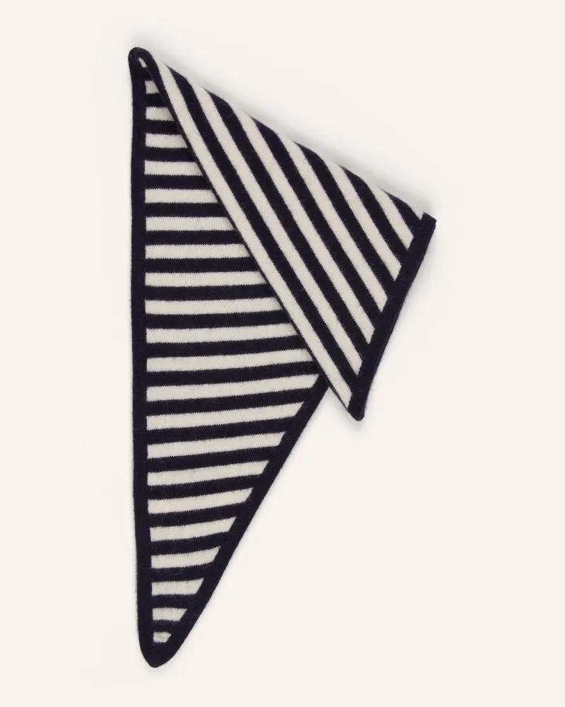 Darling Harbour Dreieckstuch mit Cashmere Navy