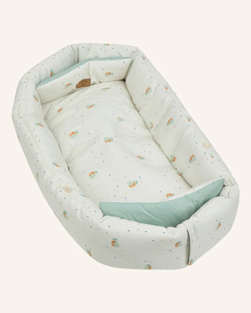 Sterntaler Babynest Filou Hellgrau