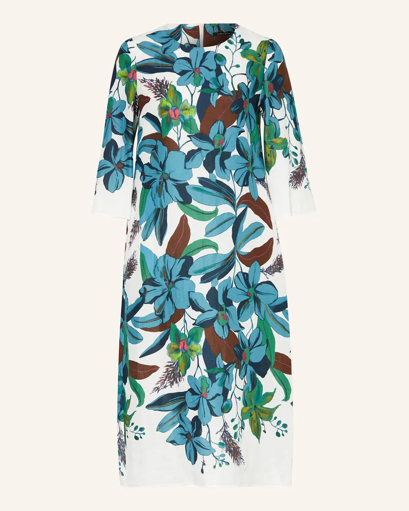 Luisa Cerano Kleid mit 3/4-Arm Weiss