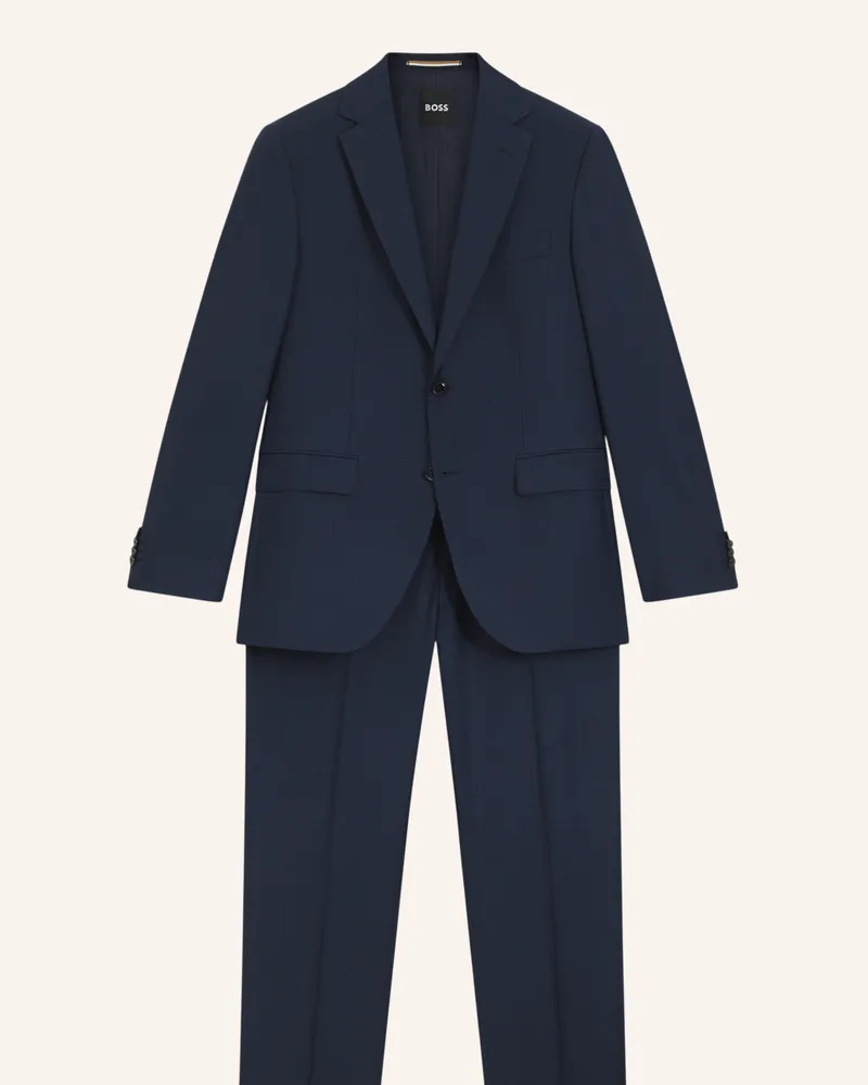 HUGO BOSS Business Anzug H-JECKSON-2PCS-224 Regular Fit Dunkelblau