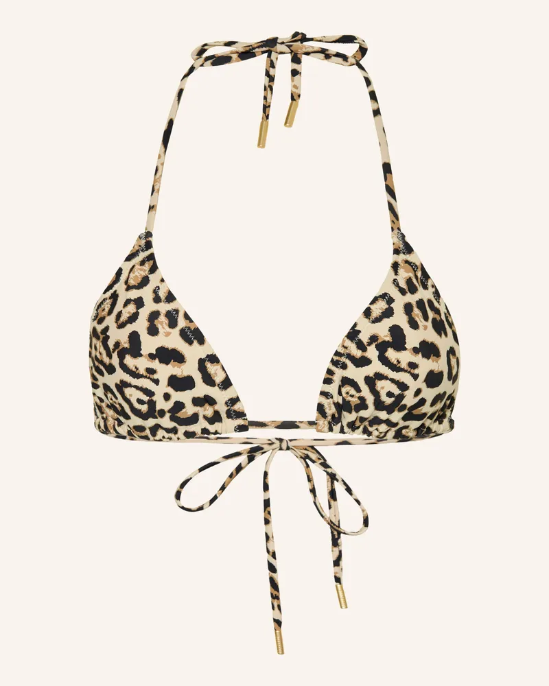 GOLDBERGH Triangel-Bikini-Top Elixer beige Beige