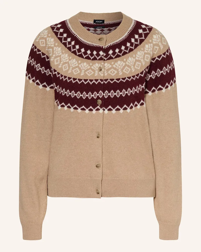 JOOP! Strickjacke KLODA Camel