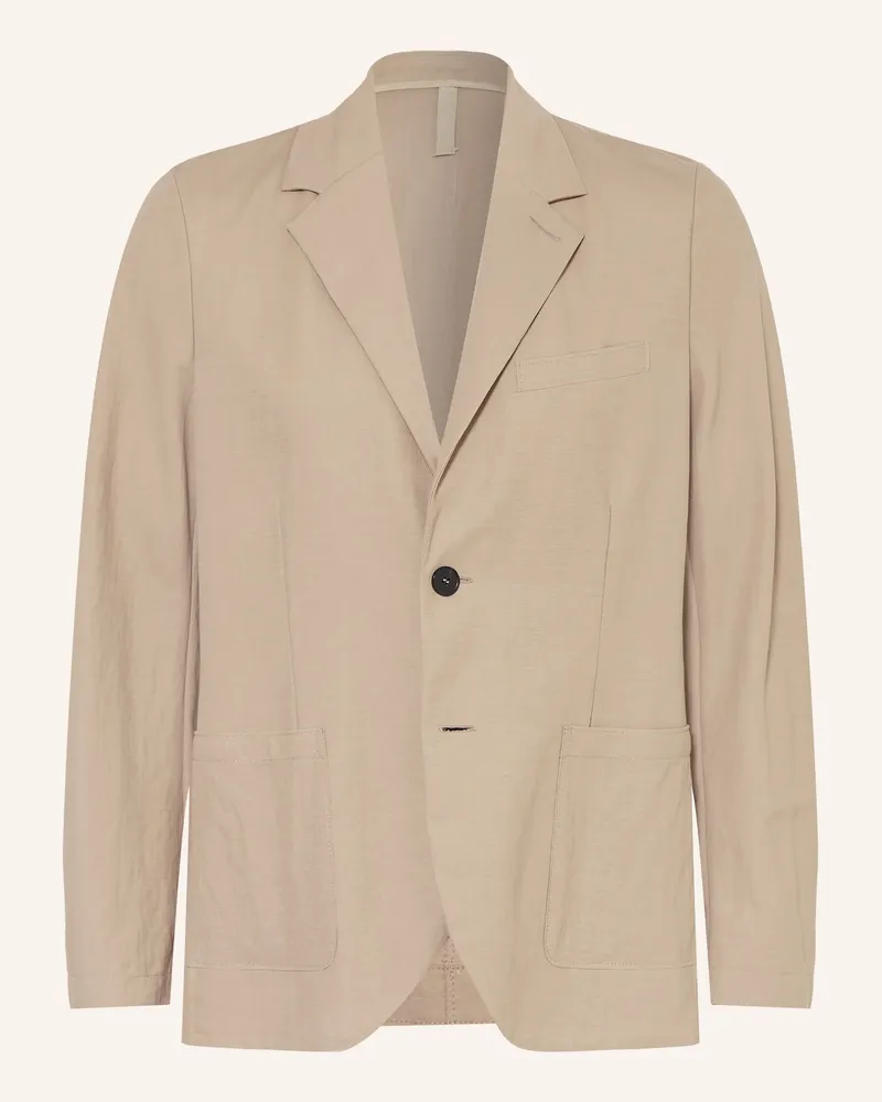 Harris Wharf London Anzugsakko Rayon Fluid Regular Fit beige Yf03