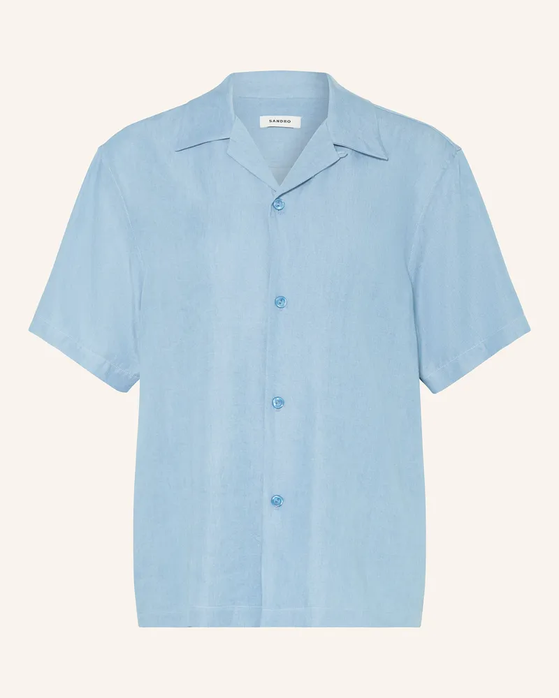 Sandro Resorthemd Regular Fit Hellblau