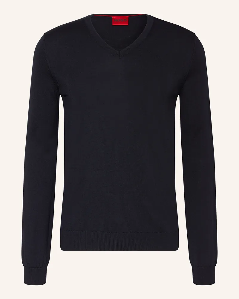 HUGO BOSS Pullover SAN VREDO-M Dunkelblau