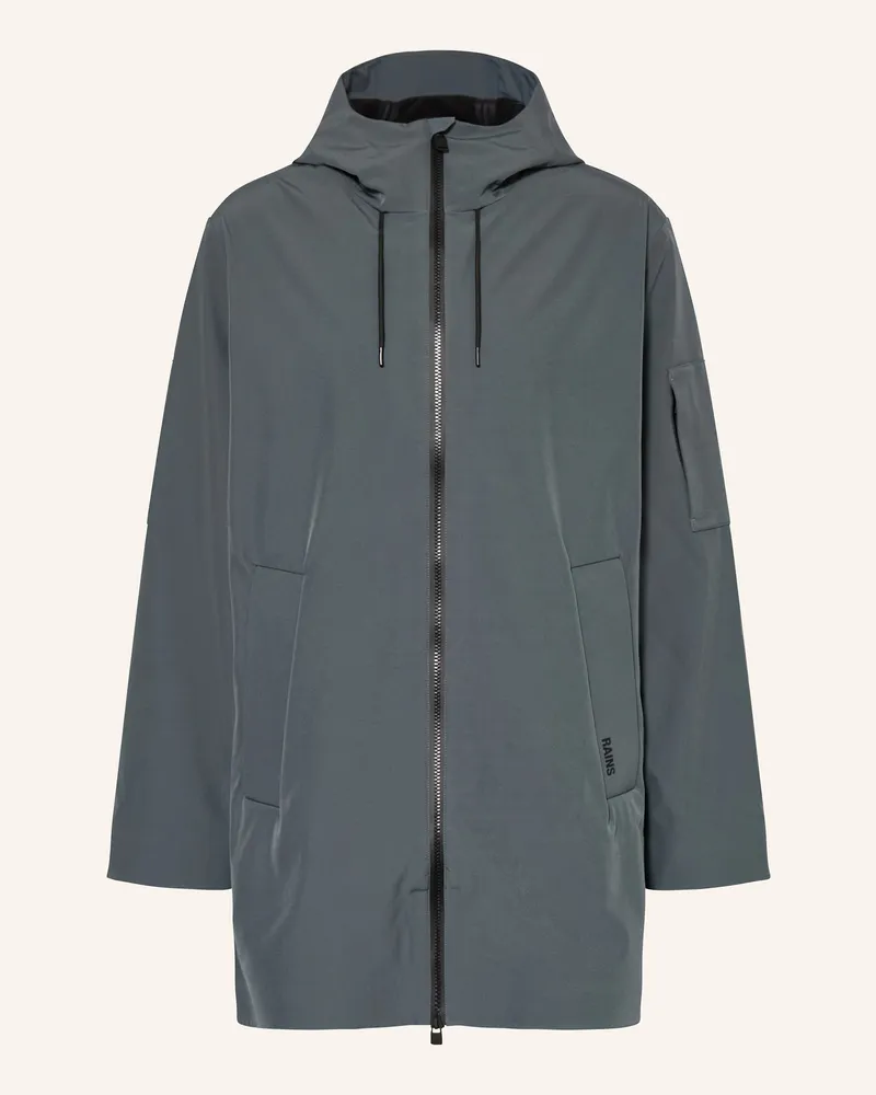 RAINS Parka SUVA VISION Blaugrau