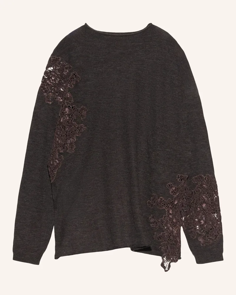 BIMBA Y LOLA Wollpullover grau Grau
