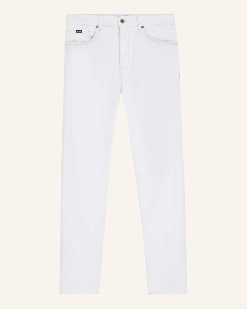 HUGO BOSS Jeans H-Ogden_Rmw Straight Fit weiss Weiss